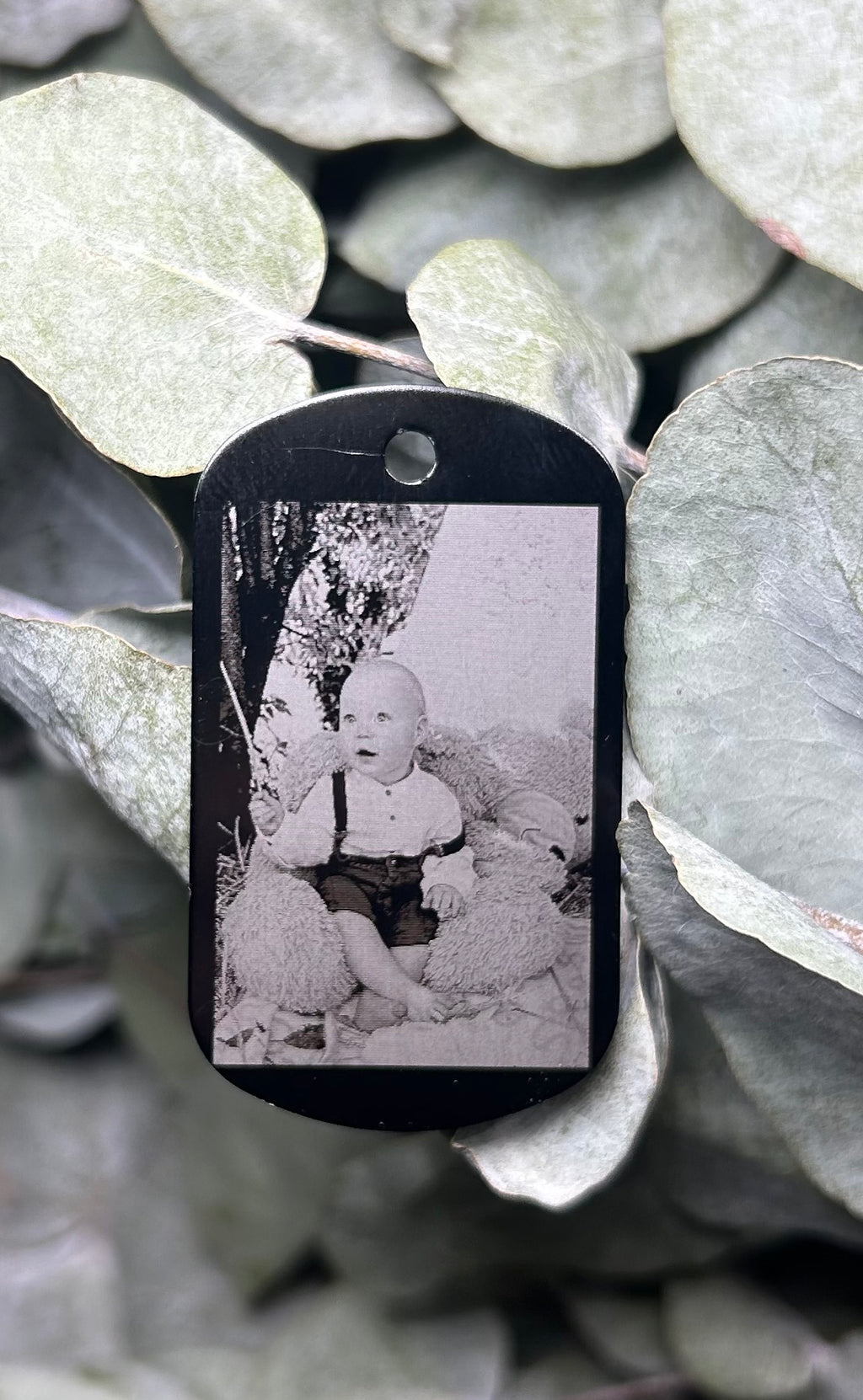 Médaillon photo personnalisé