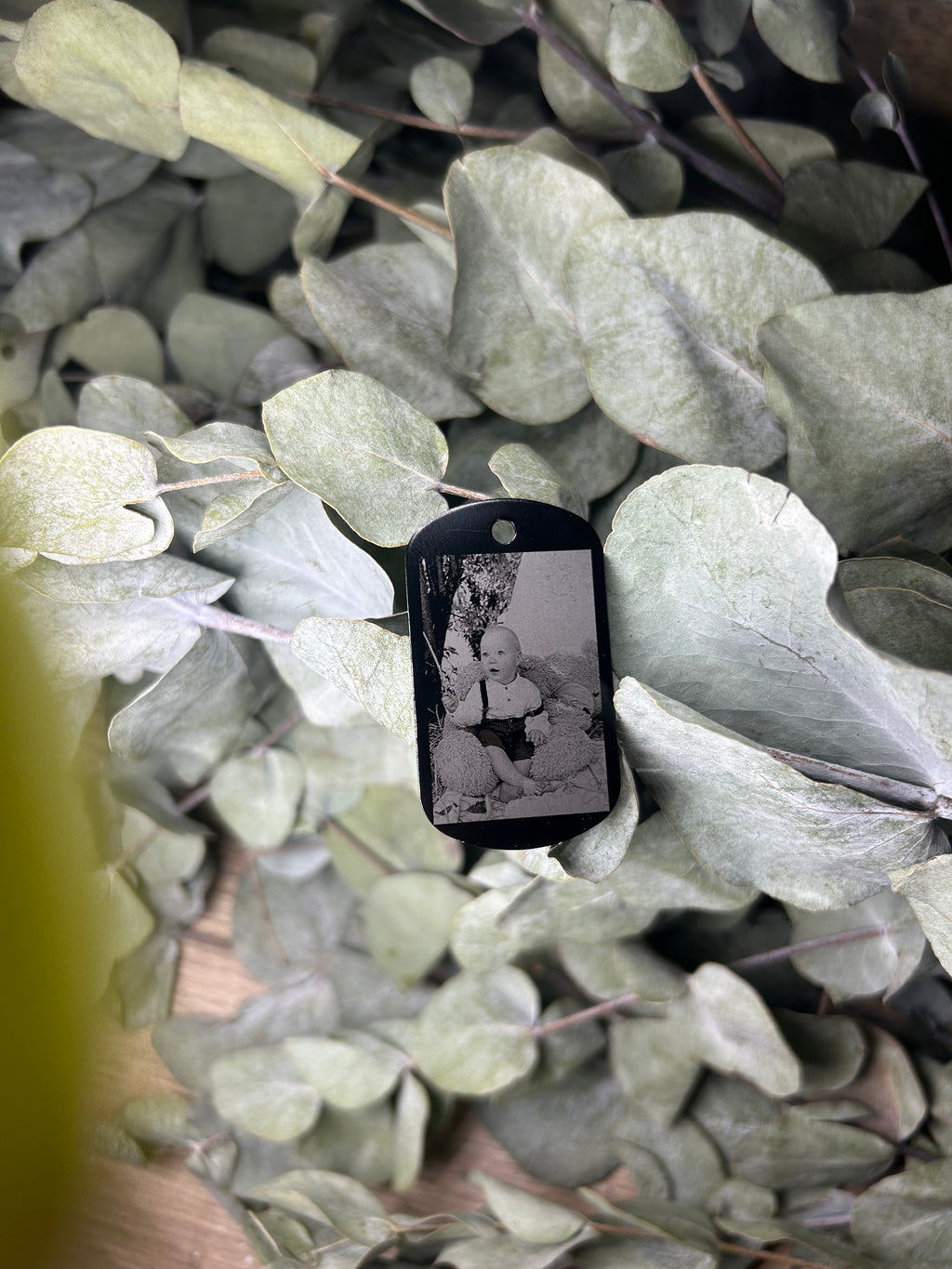 Médaillon photo personnalisé