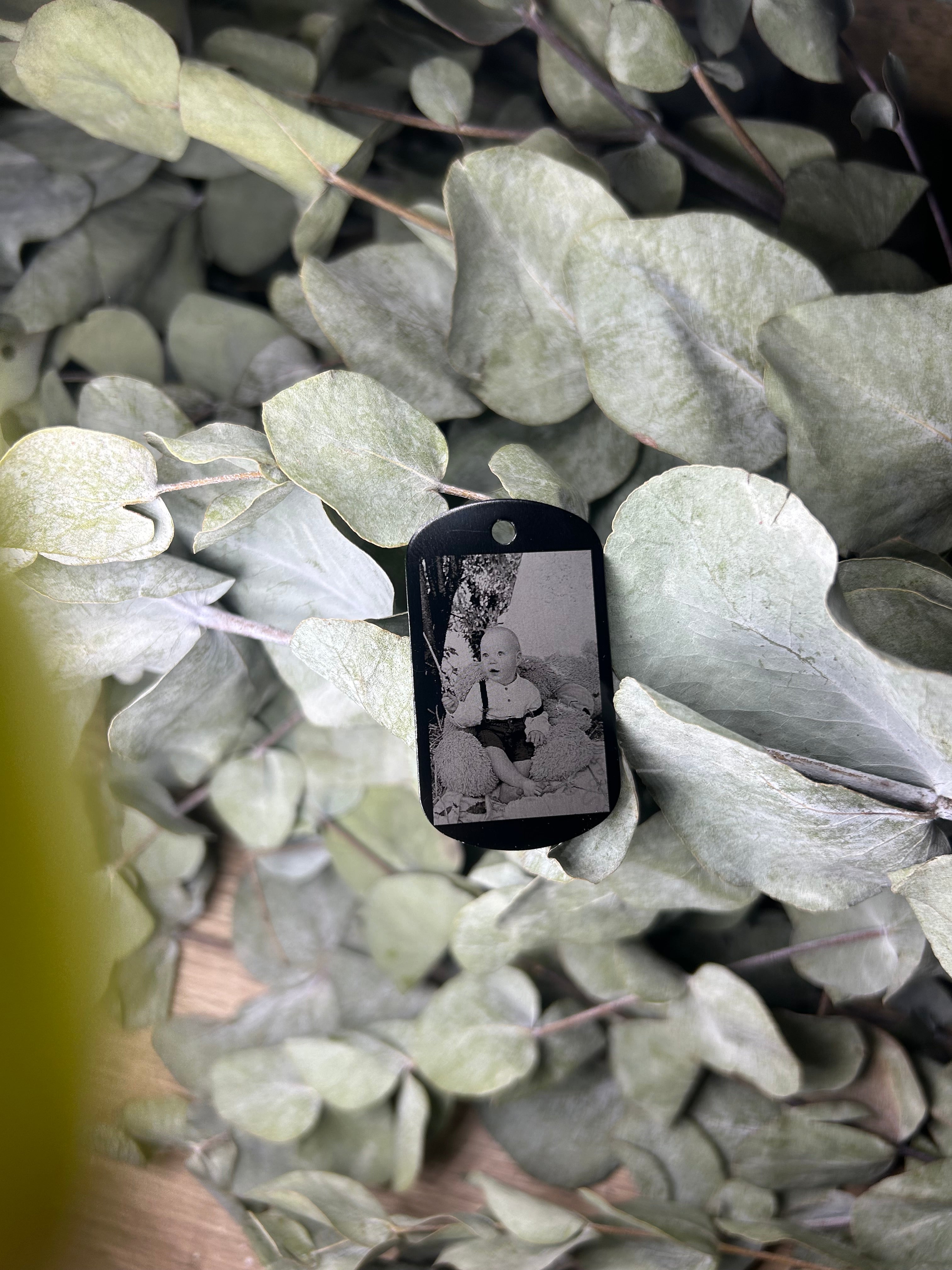 Médaillon photo personnalisé