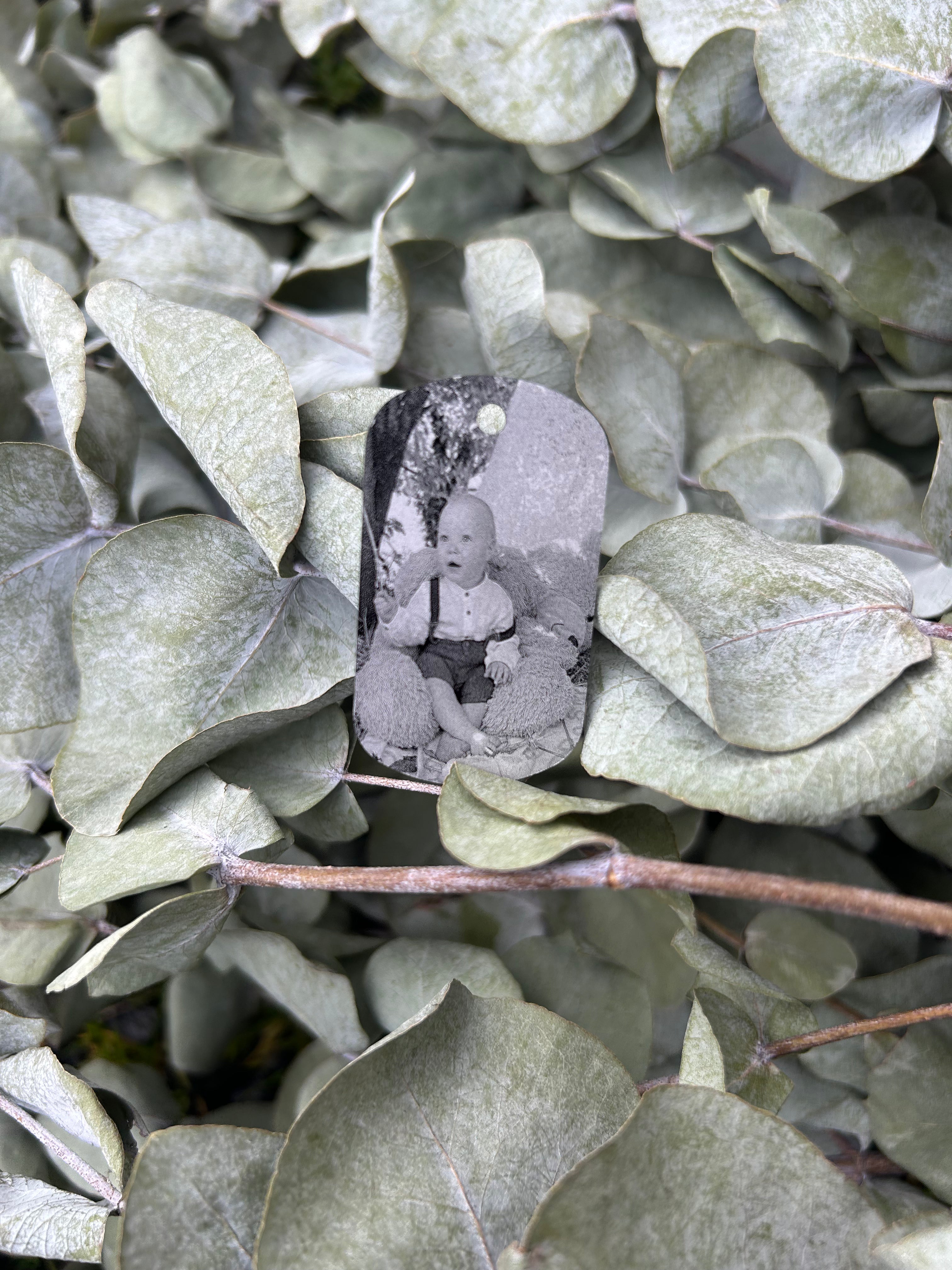 Médaillon photo personnalisé