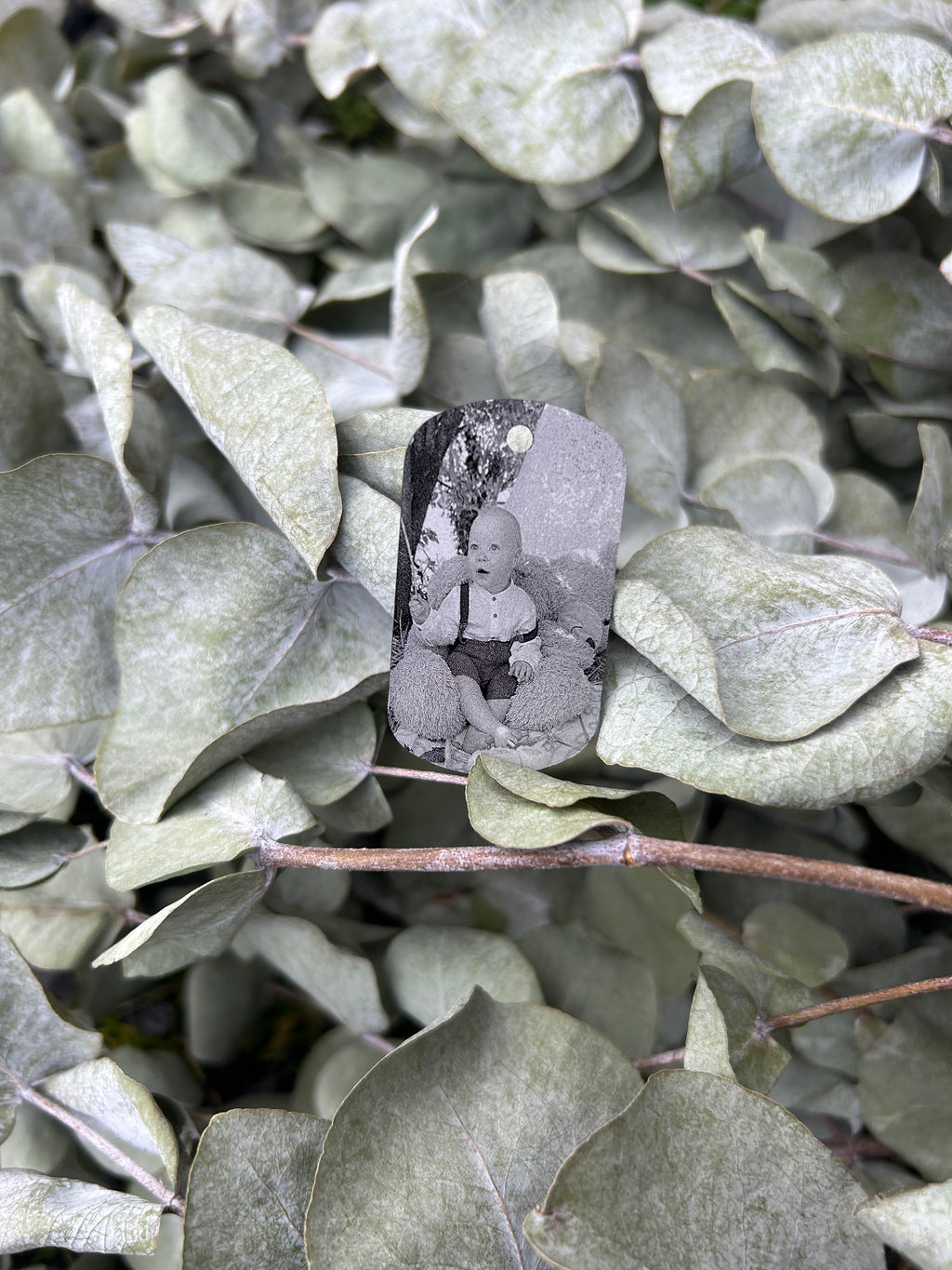 Médaillon photo personnalisé